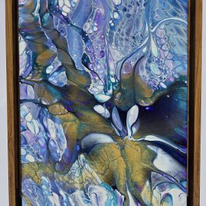 Original Blue Purple Gold Fluid