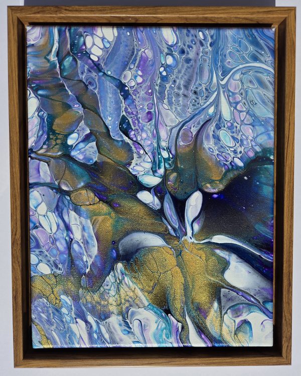 Original Blue Purple Gold Fluid