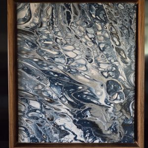 Original Navy Blue-White Fluid