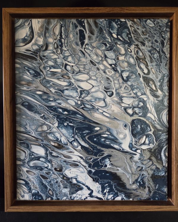 Original Navy Blue-White Fluid