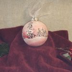 Handpainted Christmas Ornament 2